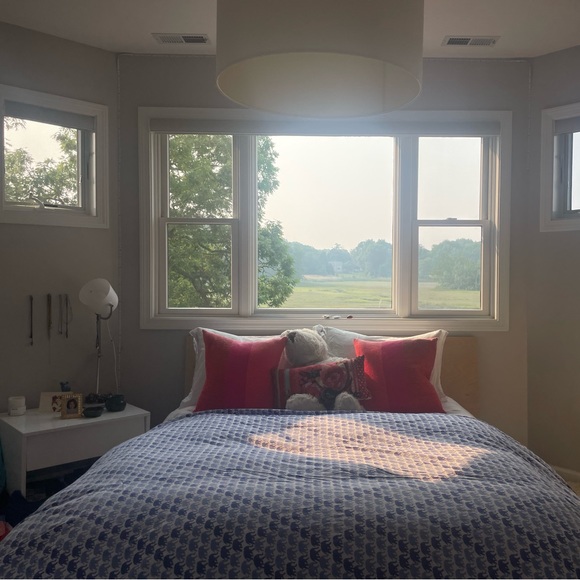 Roller Rabbit Queen Size Hathi Duvet Cover - Picture 2 of 4